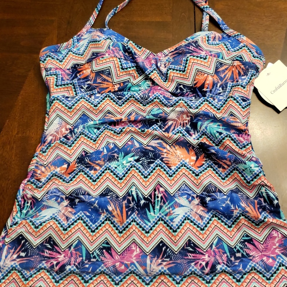 Bust Enhancing Swim Tankini Size 10